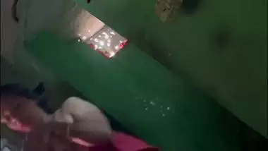 Mature mom after bath naked show before dressing