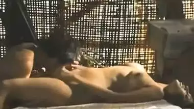 A guy eats a hot Bengali actress’s pussy in Bangla sex