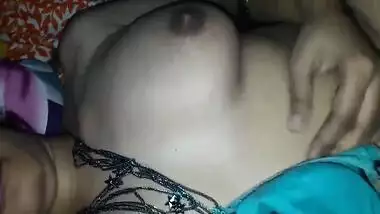Busty amateur Indian gf fuck with her boyfriend