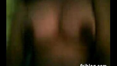 Beautiful Naima having sex with guy in her flat!