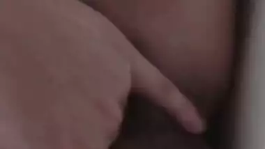 Cute horny Asian girl Fingering