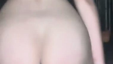 Romance in car and fucking in bedroom by newly wed couple