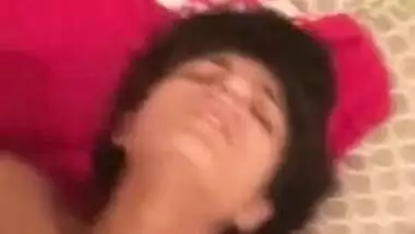 Indian girl use toy's to satisfied herself