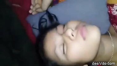 Desi wife Boobs Pressing Blowjob and Fucked Part 2