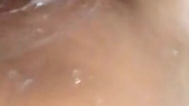 Asian Chick touching herself