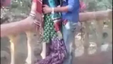 Indian cheating wife kissing stranger man on the street, mms sex video