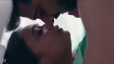 Indian famous actress passionate kiss