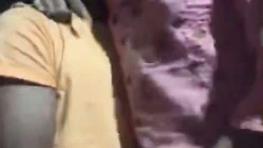 Village wife quick romance boob press by husband