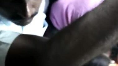 Chennai Bus Crowds - 07 - Uncle enjoying software girls