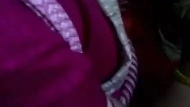 Tamil hot young teacher boobs cleavage and grouped in bus