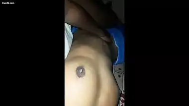 Tamil Husband Pressing Wife Boobs While Sleeping