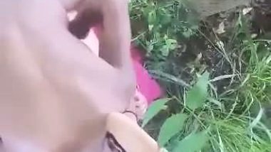 Indian Village Couple Fucking in jungle