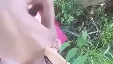 Indian Village Couple Fucking in jungle