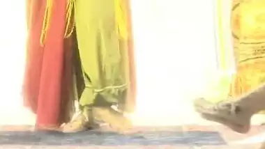Sexy Arabian masturbating seeing a belly dance