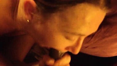 indian cock sucked by white girl side view