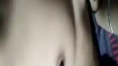 Indian slut with wavy hair has wonderful XXX boobies to expose on camera