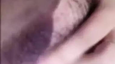 Desi big boob girl selfie video fingering