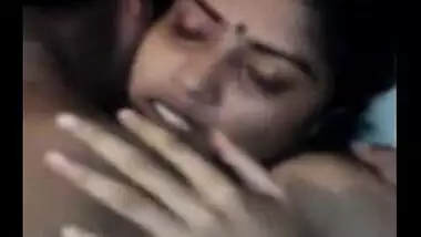 Indian Married auntie enjoying with teen lover