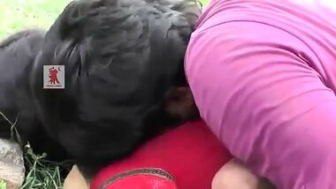 Outdoor sex of a Tamil couple in a village