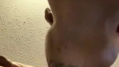 Eating my pussy right quick