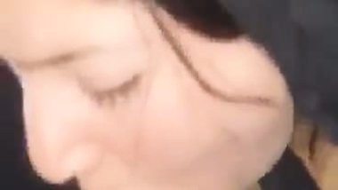 Beautiful Pathani Girl Sucking Dick in Car Awesome