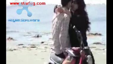 Indian Lover On Sea Side