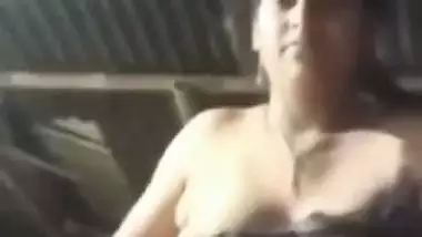 Bengali village girl bra removed and boobs pressing