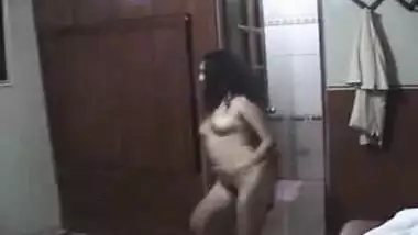 North Indian Girl's Nude dance captured infront of CAM