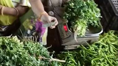 Sexy Indian Vegetable Vendor Spy