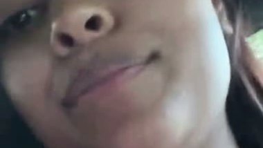 Girlfriend huge boobs shown on video call to boyfriend