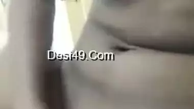 Today Exclusive- Sexy Desi Girl Showing Her Boobs And Pussy Part 1