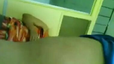 Flashing dick to the chubby Indian doctor