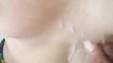 Cumming On Juicy Tits Of Desi College Chick