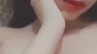 Sexy boobs show by cute Bangladeshi girl