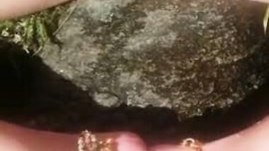 NEW! Indian bhabhi wife masturbating near...