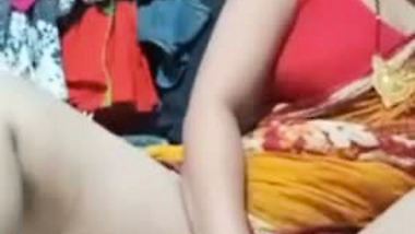 Bhabhi enjoys a video call sex with her perverted Devar