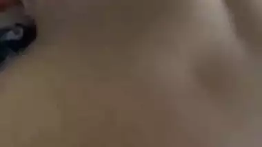 BF bangs his GF’s pussy in the doggy style
