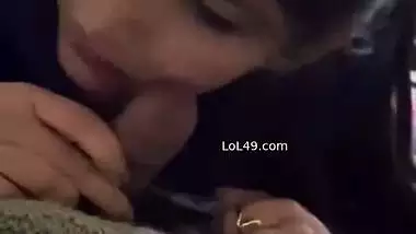 Married sister sucking dick of brother during homestay