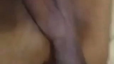 A hot and sexy college girl gives a blowjob in Nepali sex
