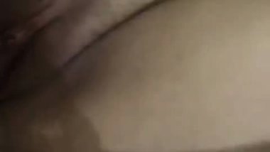 Naked girl in hotel room fucked by lover with condom