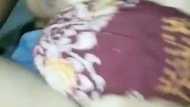 Man fills his busty aunt’s cunt with cum in aunty sex video