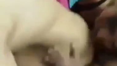 Two busty aunties’ HD lesbian sex video