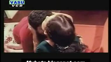 Deep cleavage of mallu masala maria