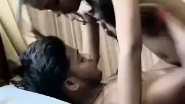 Desi girl rides on her lover’s dick in Hindi bf