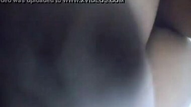 Indian girl showing her sexy tits before bathing