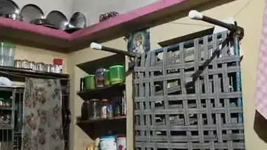 Mature slim mom nude dress change caught by son