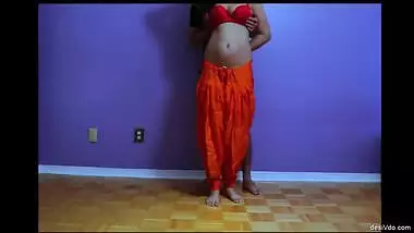Sexy Punjabi wife Blowjob and Standing Fucked