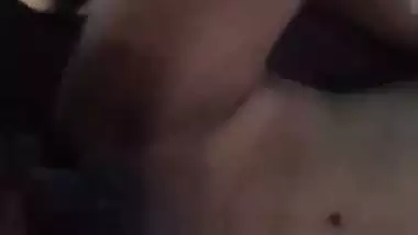 Skinny lady fucks like a whore in Telugu sex video
