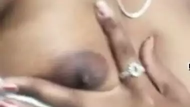 Sexy Desi Clg Girl Showing Her Boobs To Lover On Video Call