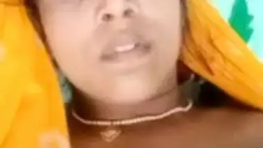 Shy Desi model reveals her cute XXX tits to the client on video call